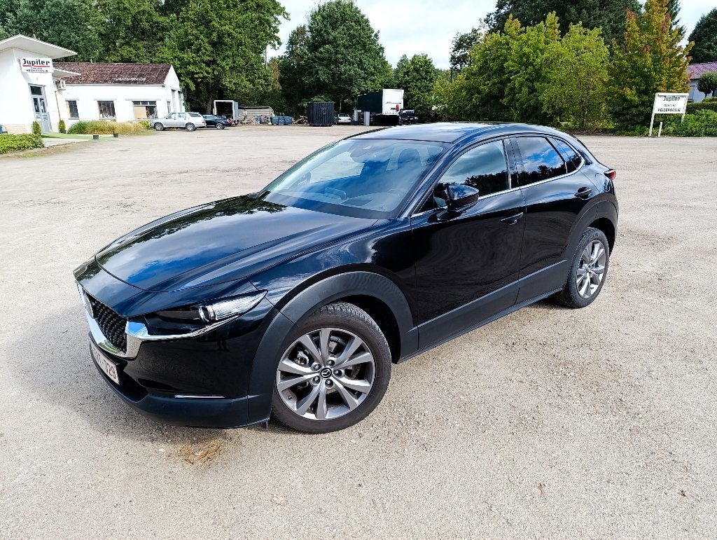 Mazda CX-30 2.0i SKYACTIV-G MHE Skycruise Bose 90KW, Auto's, Voorwielaandrijving, Dealer onderhouden, Lichtsensor, Zwart