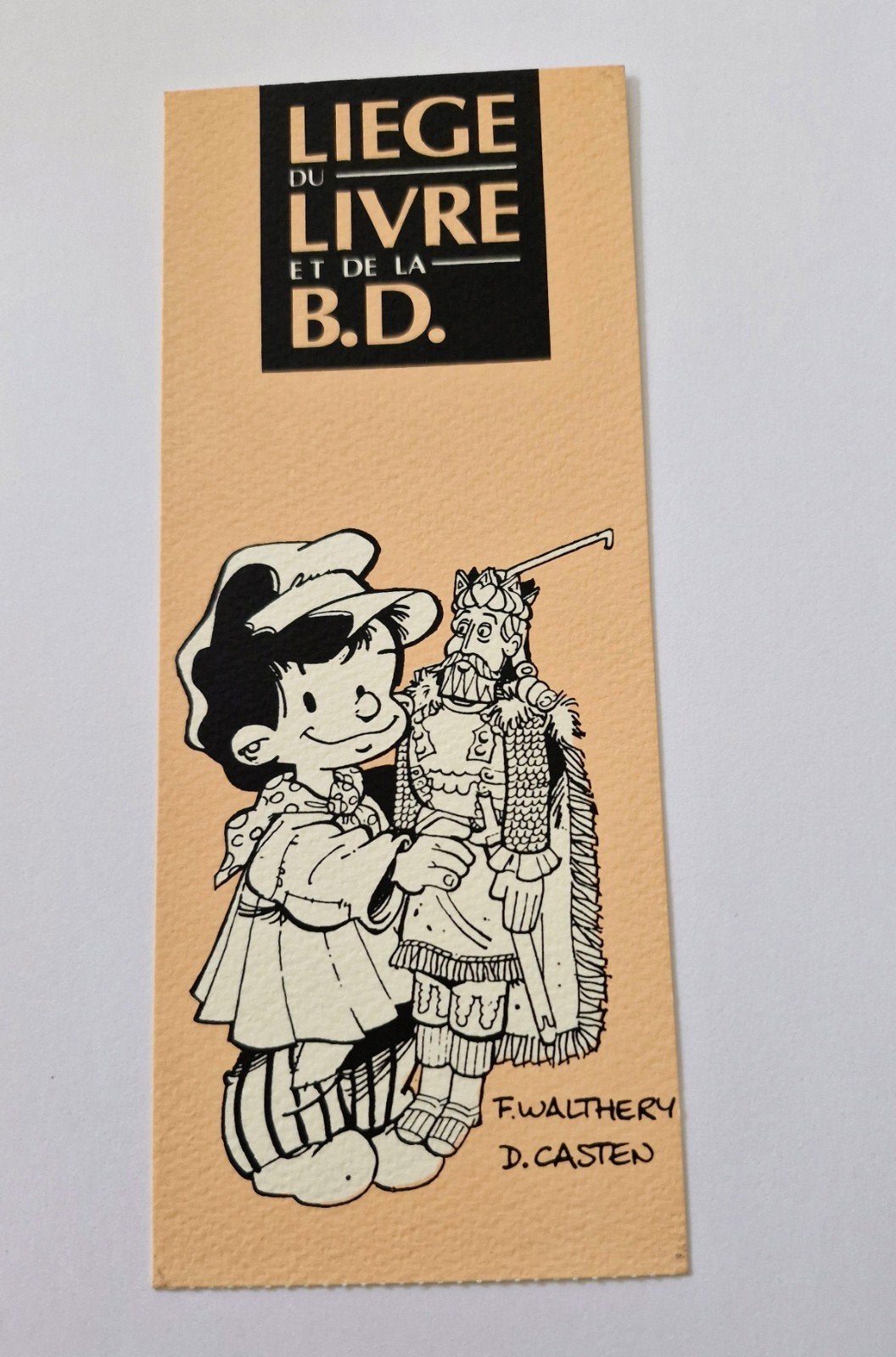 Marque-page  - Liège du Livre 1996, Collections, Enlèvement ou Envoi