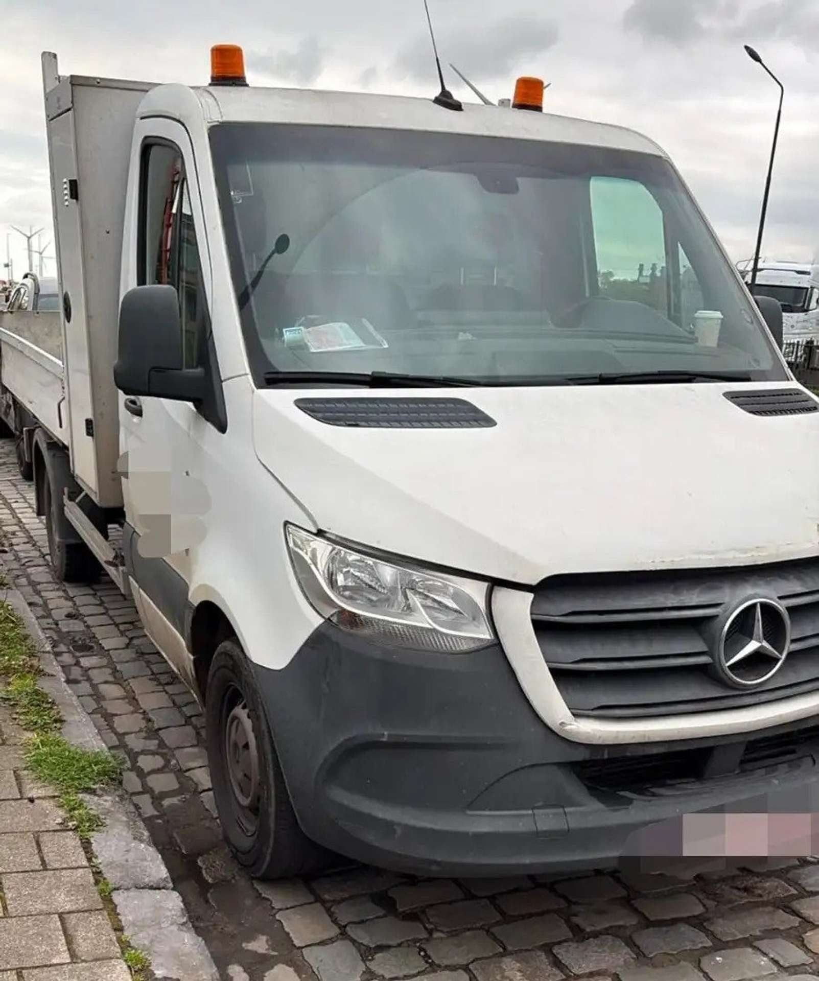 Mercedes-Benz 314 CDI Automatique bj. 2021 KIPPER 98000km, Auto's, Automaat, Gebruikt, Wit, Bedrijf