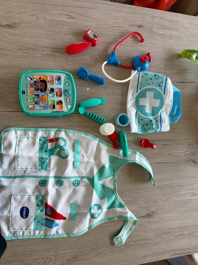 Vtech dokterspel, Kinderen en Baby's, Speelgoed | Babyspeelgoed, Ophalen, Zo goed als nieuw