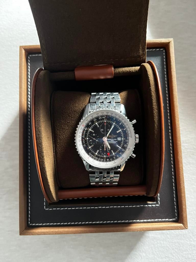 Breitling navitimer 46mm, Bijoux, Sacs & Beauté, Montres | Hommes, Montre-bracelet, Breitling, Acier, Enlèvement