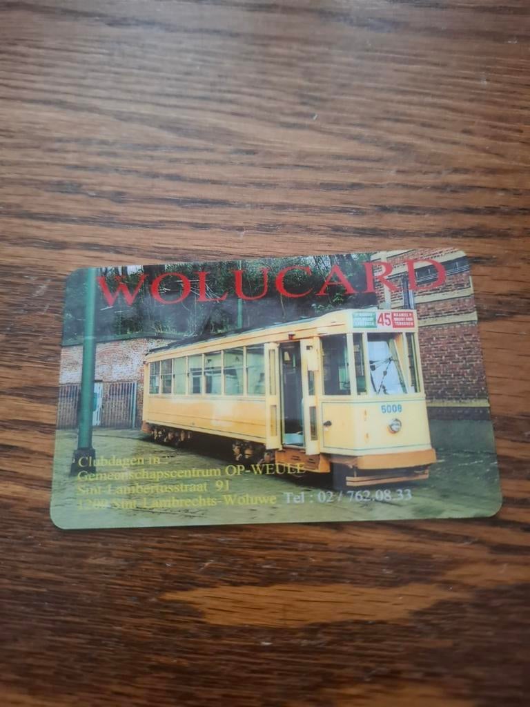 Lot telefoonkaarten, Verzamelen, Ophalen of Verzenden, Tram