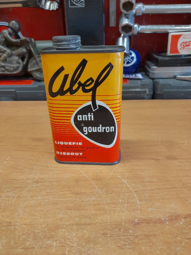 ancien bidon huile vide abel anti goudron bis, Envoi