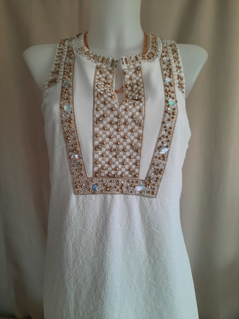 K-design wit kleedje M, Kleding | Dames, Maat 38/40 (M), K-design, Wit, Ophalen of Verzenden