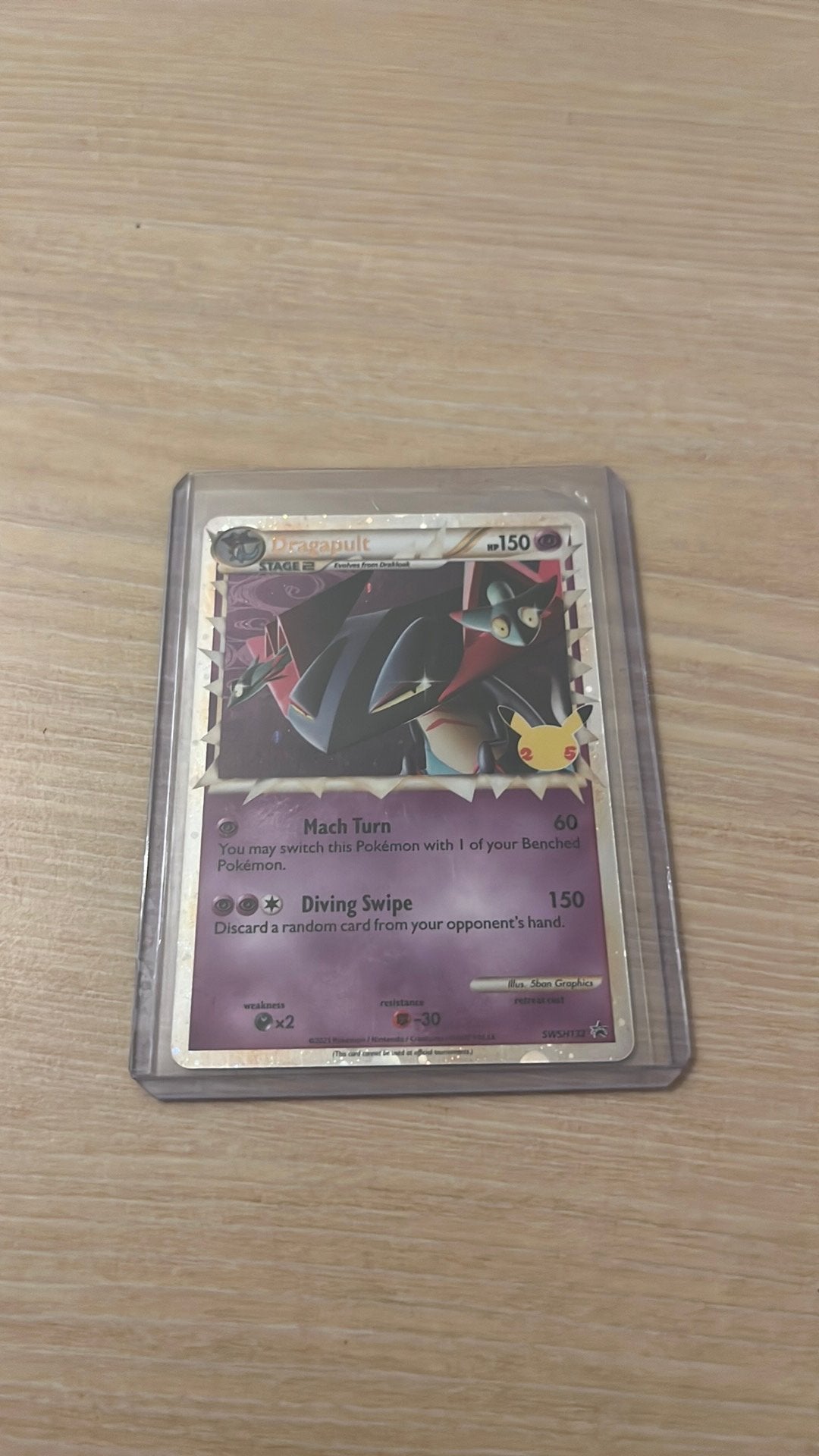 Dragapult promo pokemonkaarten, Enlèvement, Comme neuf, Cartes en vrac, Foil
