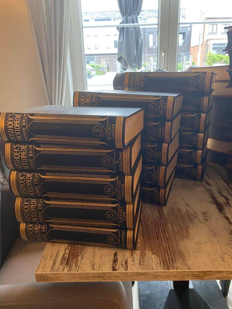 Oosthoek’s encyclopedie 16 stuks 1948, Boeken, Encyclopedieën, Ophalen