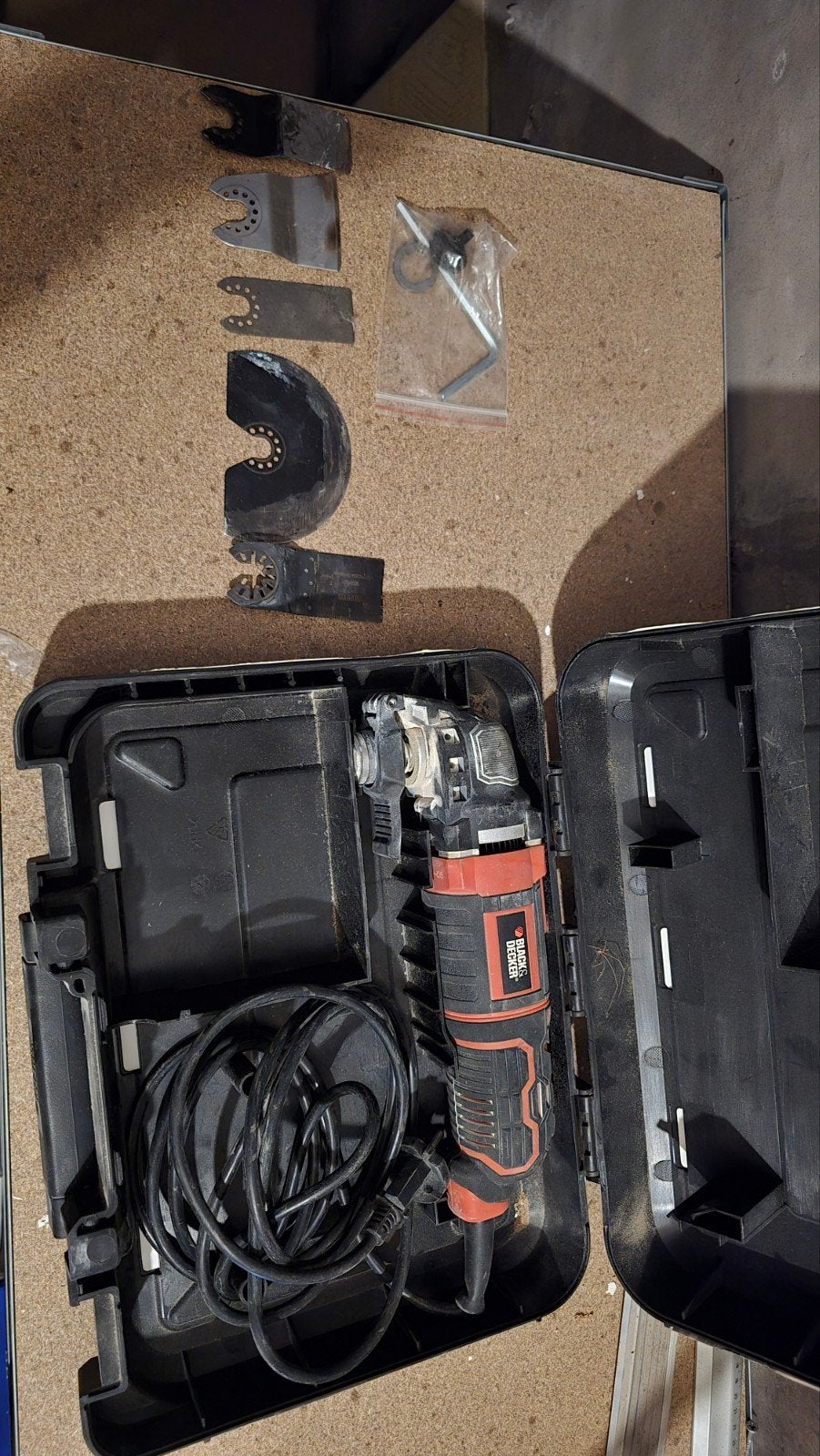Black en decker MT300KA, Doe-het-zelf en Bouw, Gereedschap | Boormachines, Ophalen, Gebruikt, Minder dan 400 watt