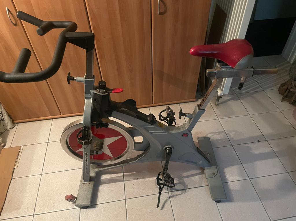 Spinning fiets schwinn, Ophalen, Gebruikt