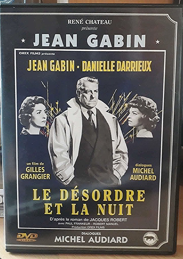DVD Le Désordre et la Nuit / Jean Gabin (René Chateau), CD & DVD, Enlèvement, Comme neuf, Thrillers et Policier