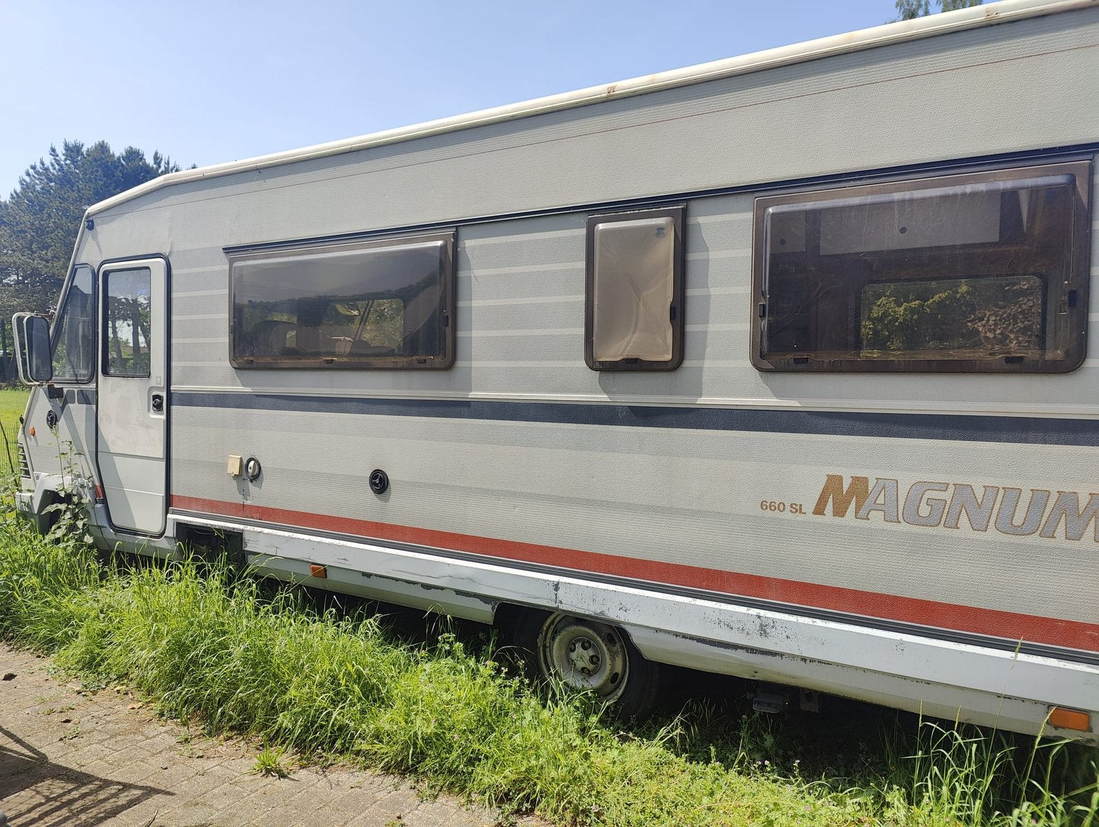 Elnagh Magnum 660sl, Caravans en Kamperen, Mobilhomes, Chemisch toilet, Ringverwarming, Fiat, 7 tot 12 maanden geleden