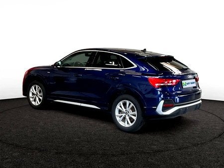 Audi Q3 Sportback PHEV 45 TFSIe S line S tronic 245 PK - Led, Automaat, Blauw, 38 g/km, Hybride Elektrisch/Benzine