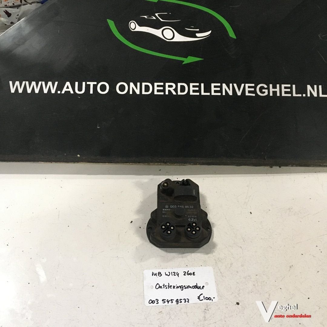 Mercedes W124 Ontstekingsmodule 003 545 9532, -, Utilisé, -, -