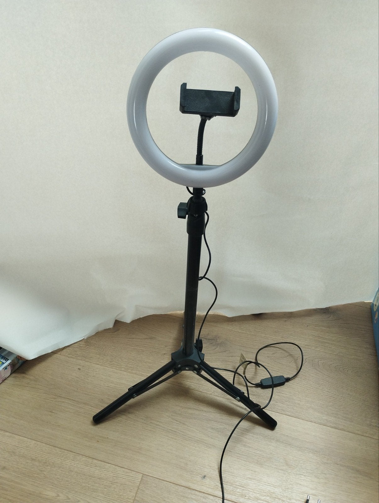 Ringlamp vlogging, Audio, Tv en Foto, Ophalen, Zo goed als nieuw
