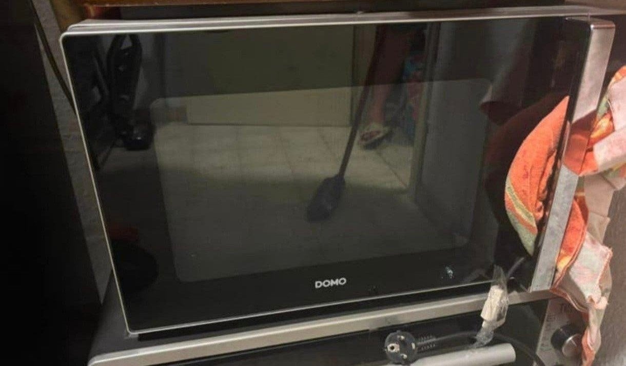 Domo combi-microgolfoven, Elektronische apparatuur, Microgolfovens, Ophalen, Combi-microgolfoven