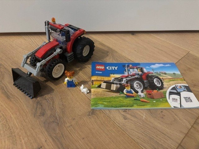 LEGO City 60287 Tractor, Lego, Ophalen of Verzenden, Compleet, Complete set