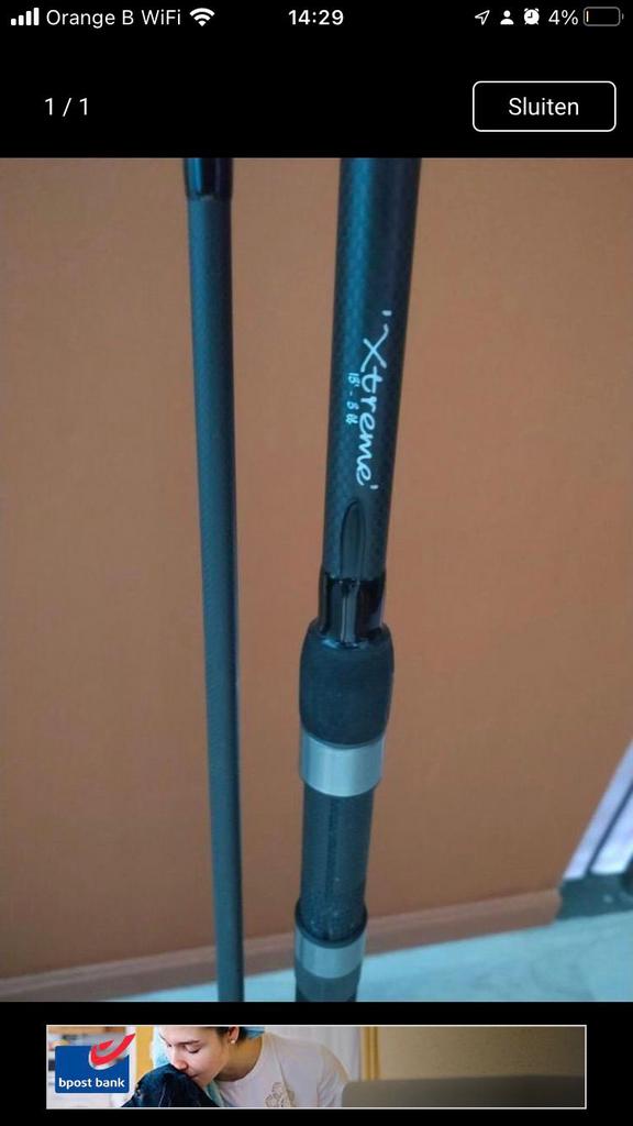 Gezocht fox extreme 12ft 2,5lbs, Watersport en Boten, Ophalen of Verzenden, Zo goed als nieuw