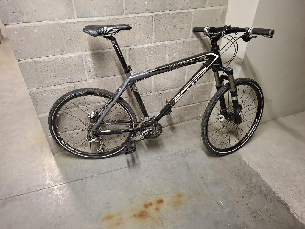 mountanbike, Fietsen en Brommers, Vering, 10 tot 15 versnellingen, Zo goed als nieuw, 57 tot 61 cm
