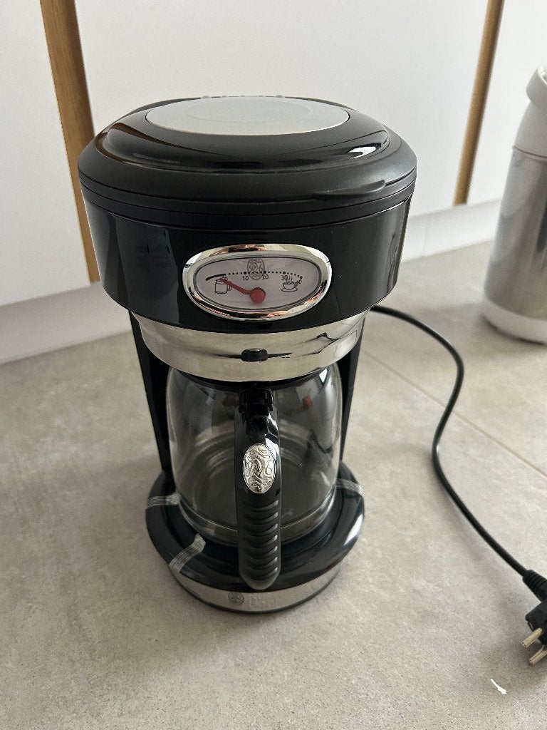 Koffiezet Rusell Hob, Elektronische apparatuur, Afneembaar waterreservoir, 10 kopjes of meer, Gemalen koffie, Ophalen of Verzenden