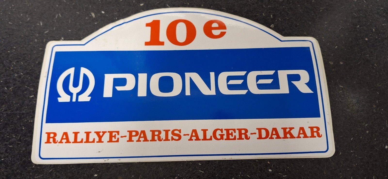 Autocollant de rallye automobile Paris Alger Dakar Pioneer, Collections, Autocollants, Enlèvement ou Envoi, Comme neuf, Voiture ou Moto