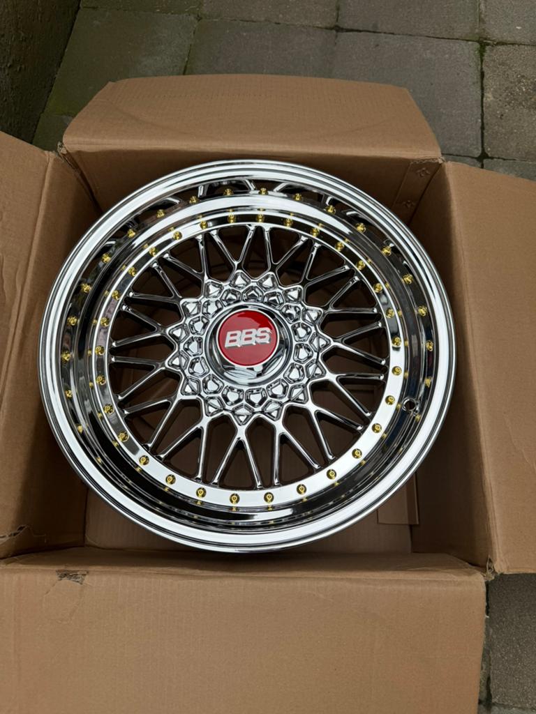 17" BBS RS reps Style Breedset - NIEUW IN DOOS - 9J & 10J, Autos : Pièces & Accessoires, Pneus & Jantes, Neuf, Véhicule de tourisme