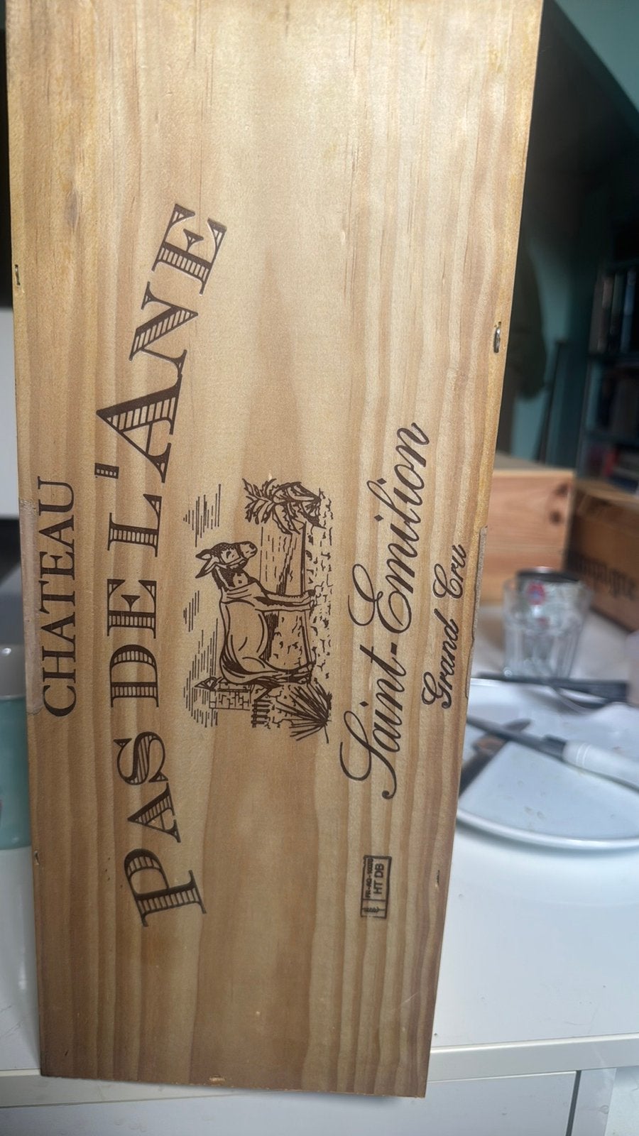 Magnum château le pas de l’âne St-Émilion Gd cru 2009, Enlèvement ou Envoi, Comme neuf