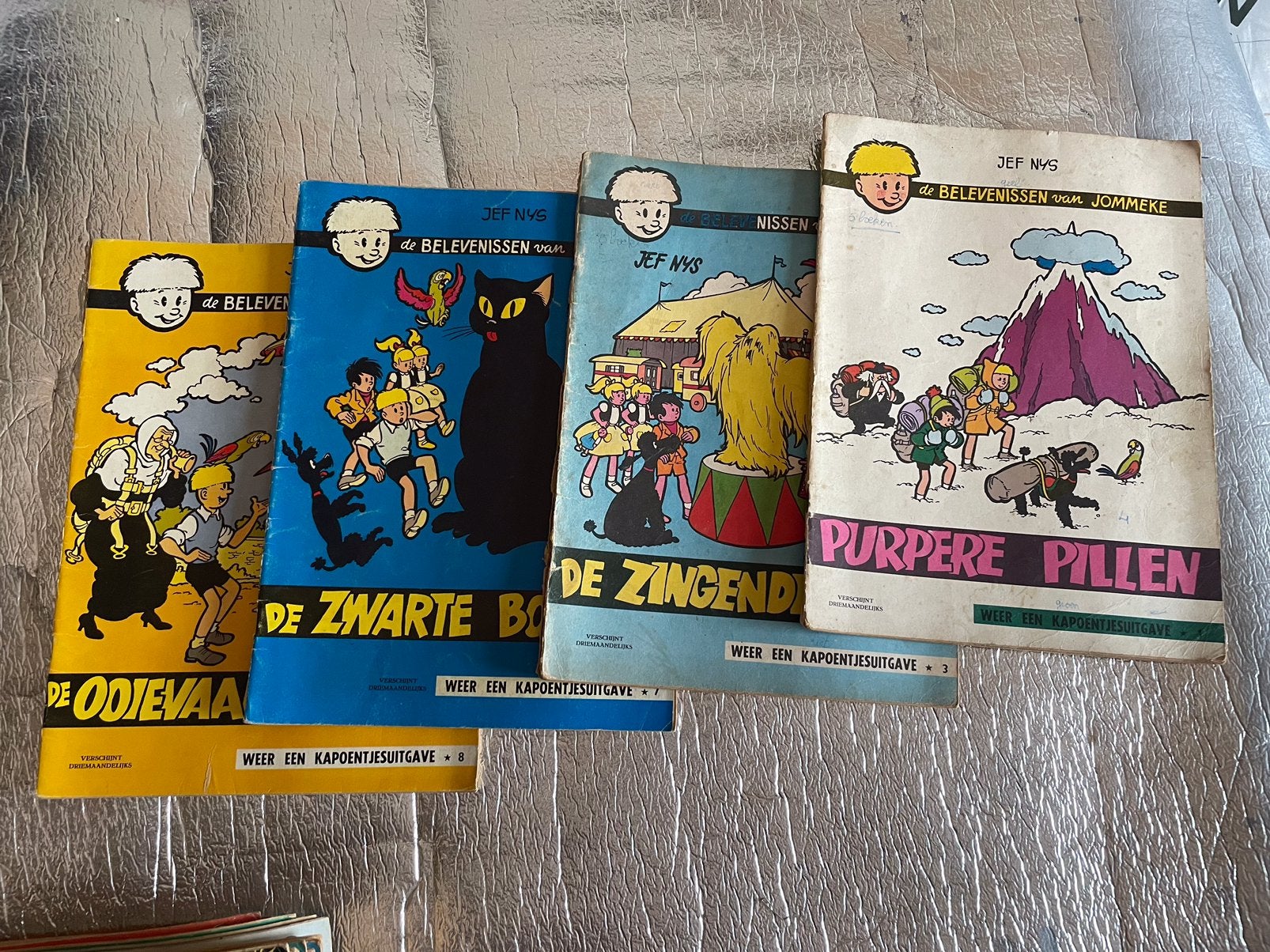 Jommeke strips, Boeken, Meerdere stripboeken, Ophalen, Gelezen
