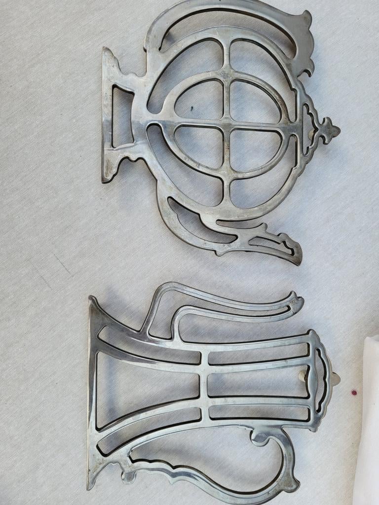 Dessous de plat en forme theiere et cafetiere made in Italy, Hobby en Vrije tijd, Stempelen, Ophalen