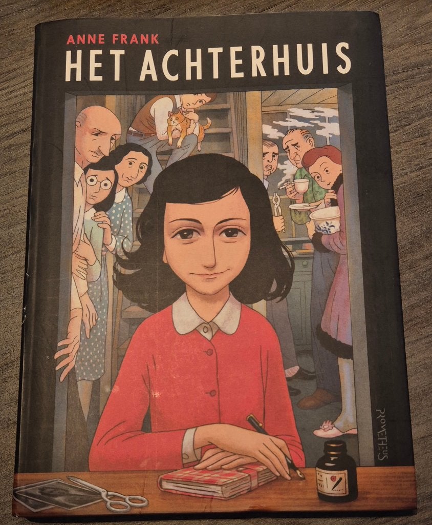 Anne Frank - Het achterhuis ..., Eén stripboek, Ophalen of Verzenden, Zo goed als nieuw