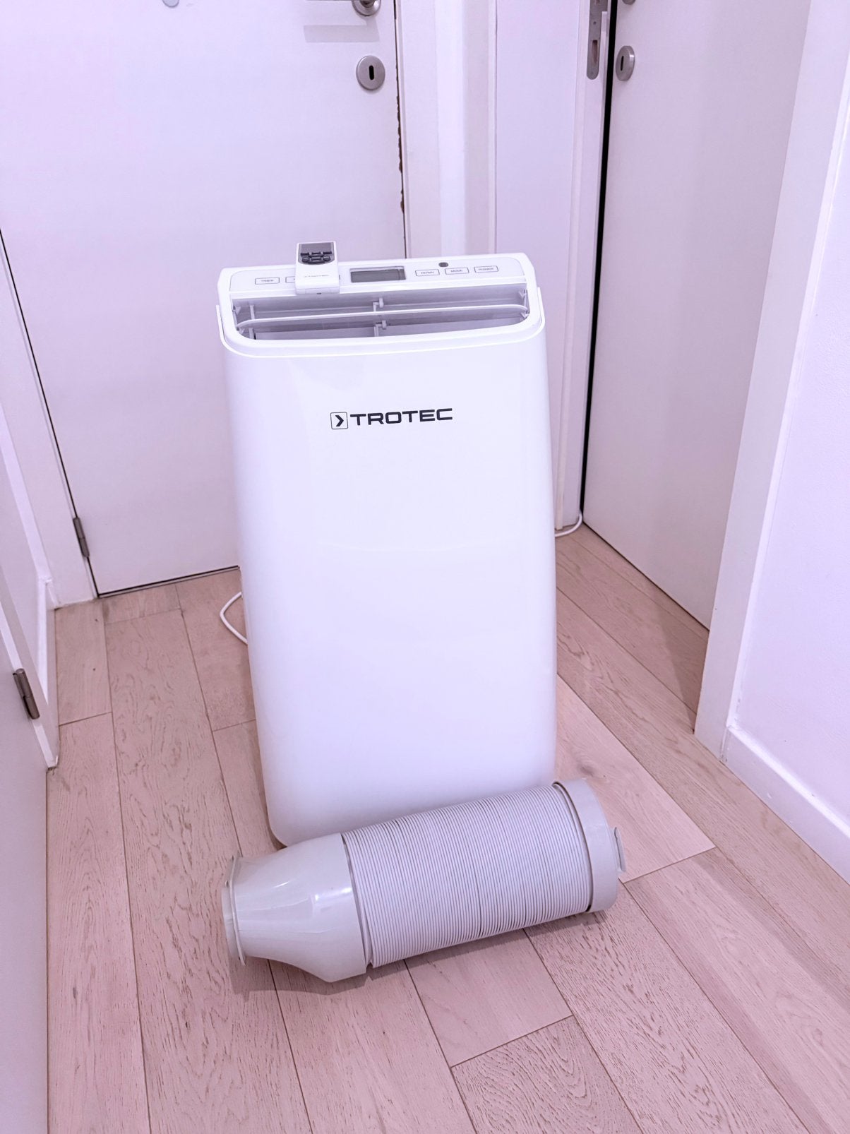 Mobiele airco 12000 btu, Elektronische apparatuur, Airco's, Ophalen, Zo goed als nieuw, Mobiele airco