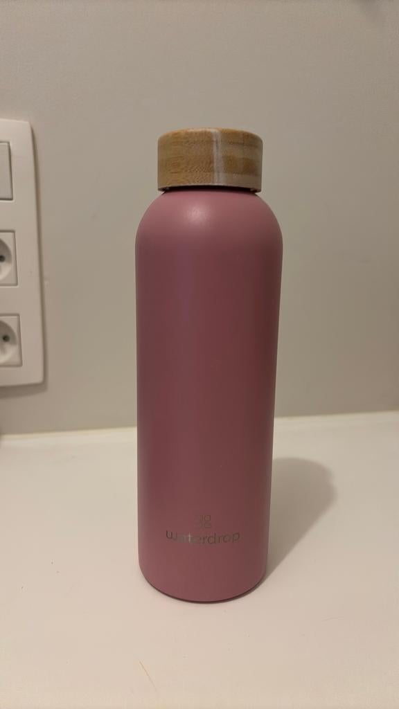 Waterdrop drinkfles roze, Ophalen, Zo goed als nieuw