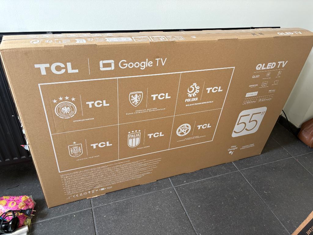 Nieuwe tv in de doos!, Ophalen, Nieuw