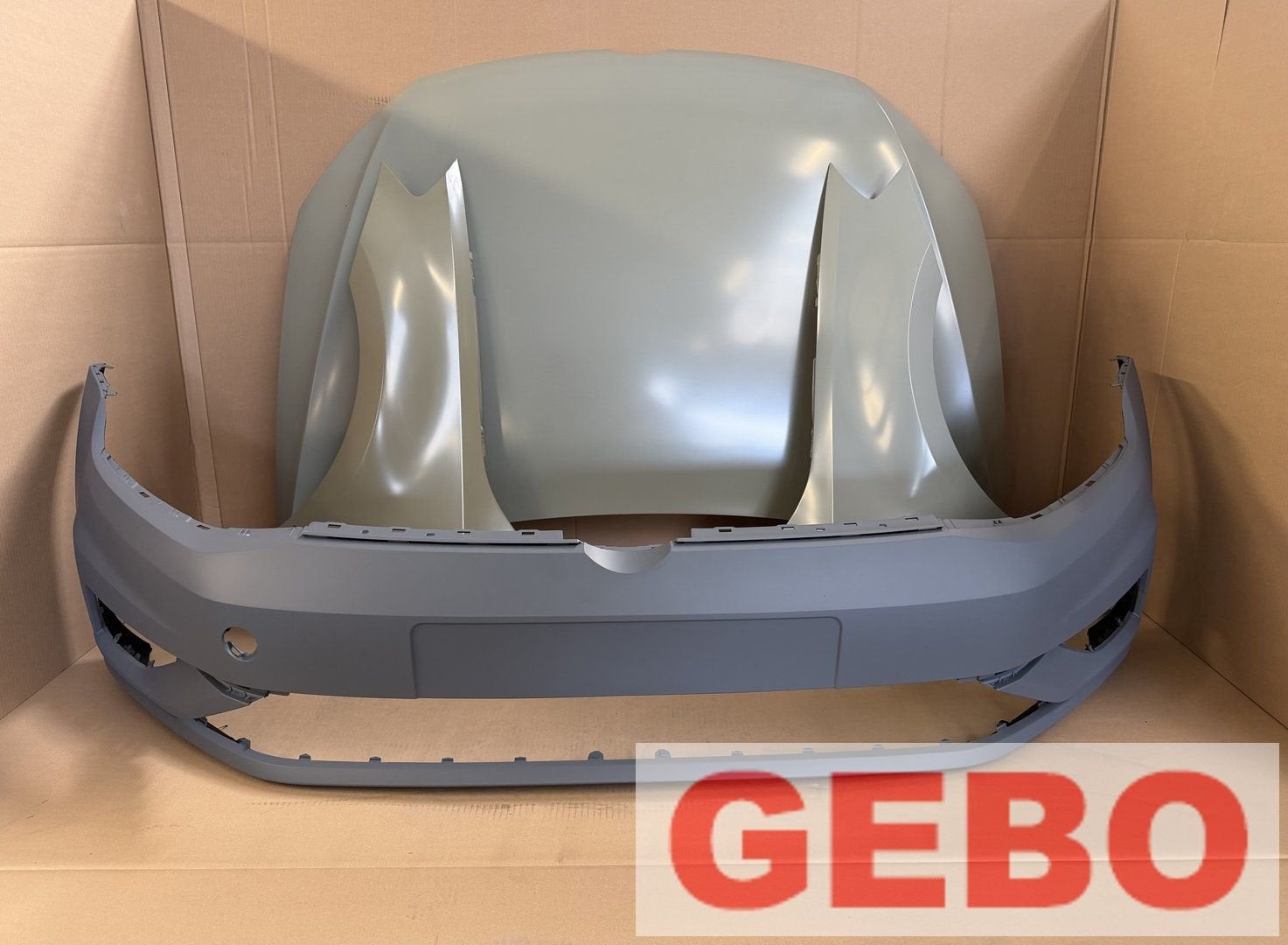 Volkswagen Golf 7.5 2017/2020 facelift voorkop motorkap bump, Neuf, Volkswagen, -, Avant