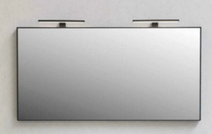 Nouvelle salle de bain miroir avec éclairage., Neuf, Armoire à miroir, Moins de 25 cm, Moins de 100 cm