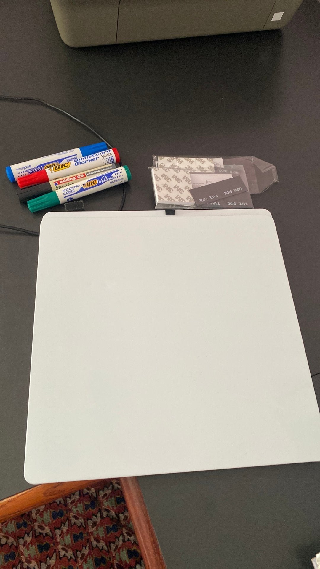2 tableaux blancs, Envoi, Utilisé, Tableau magnétique