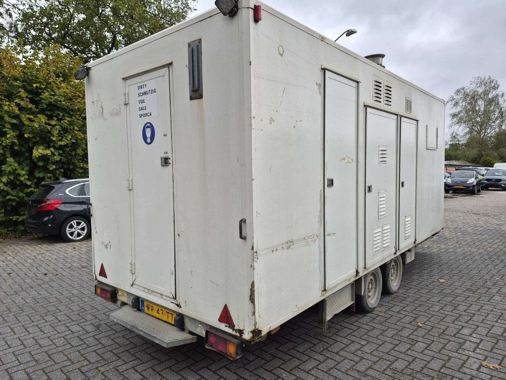 Deco Unit / Douchewagen / Saneerwagen / Asbestwagen, Ophalen, Gebruikt