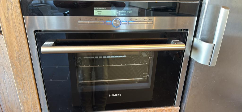 Four vapeur Siemens encastrable 45cm, Ophalen, Zo goed als nieuw, Stoom, Oven