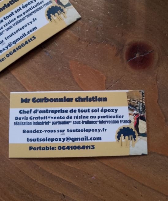 sol en résine, Tickets & Billets, Transports en commun