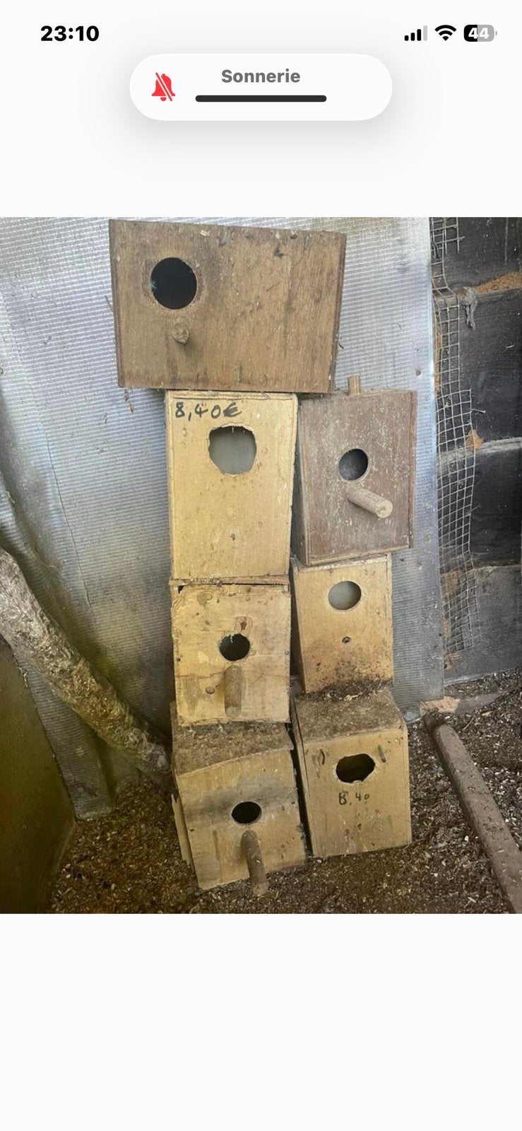 Différents nichoirs et une dizaine de portes en bois, Enlèvement ou Envoi, Utilisé, Bois