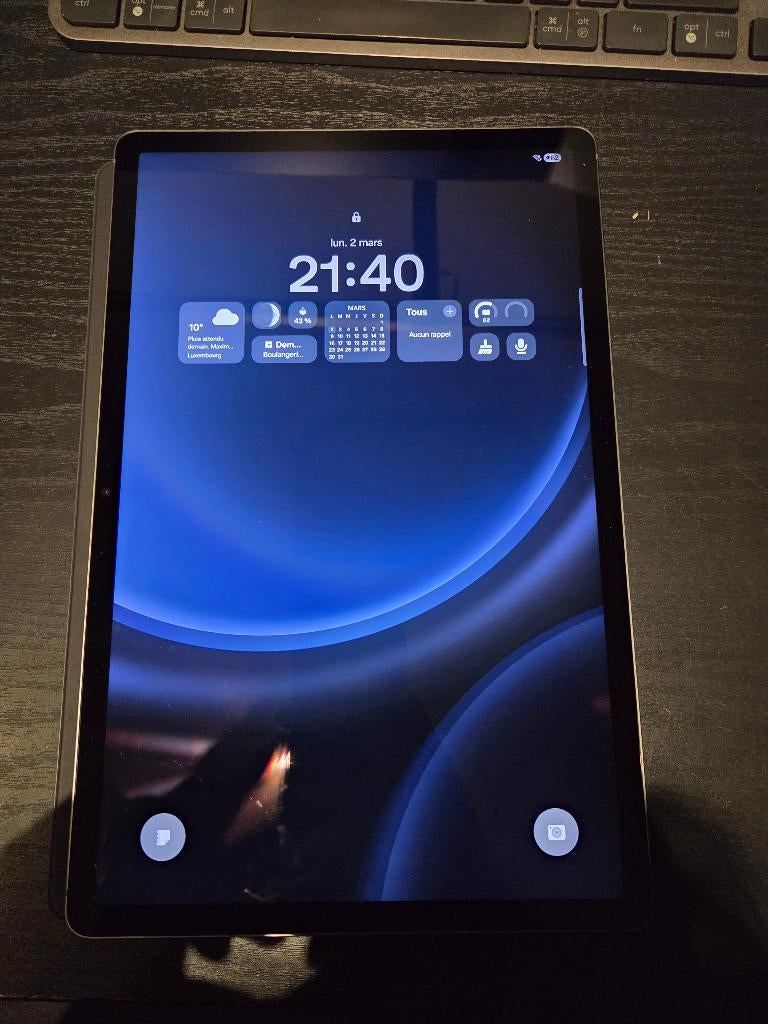 Samsung Galaxy Tab S9 FE + 12,8" - 256 GB, Computers en Software, Android Tablets, 12 inch, Ophalen of Verzenden, Zo goed als nieuw