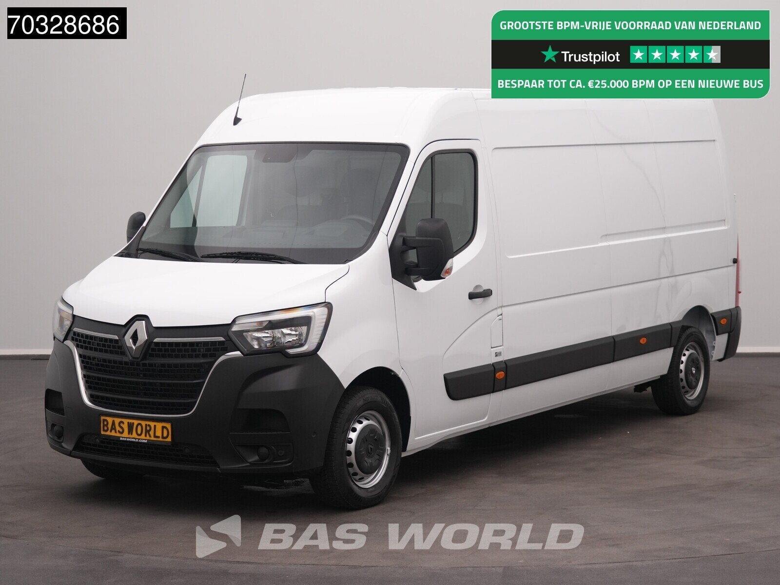 Renault Master 135PK L3H2 LED Airco Cruise Parkeersensoren v, Achat, Euro 6, Entreprise, 2500 kg