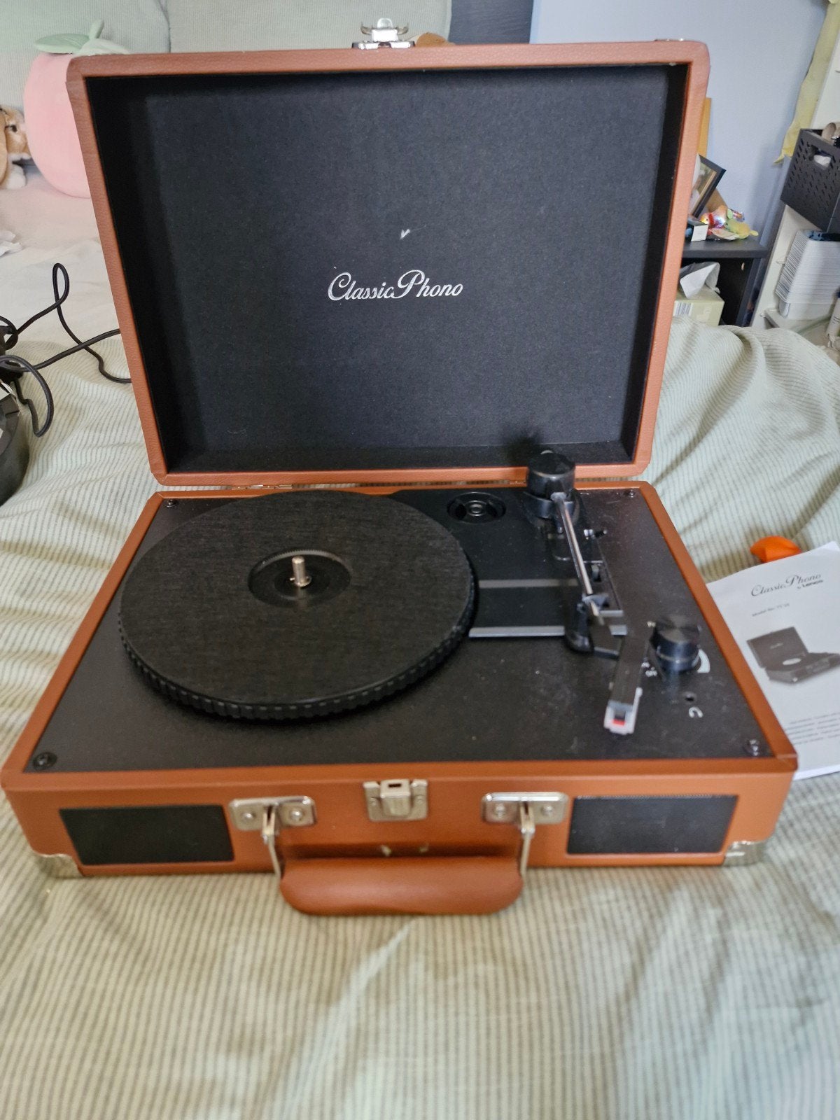 Platenspeler, Audio, Tv en Foto, Platenspelers, Ophalen of Verzenden, Zo goed als nieuw, Platenspeler, Pitch-regelaar