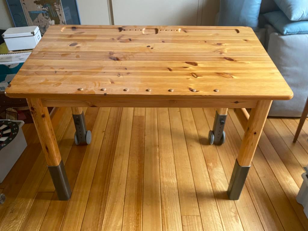 Bureau tablette inclinable et hauteur réglable, Maison & Meubles, Enlèvement, Comme neuf