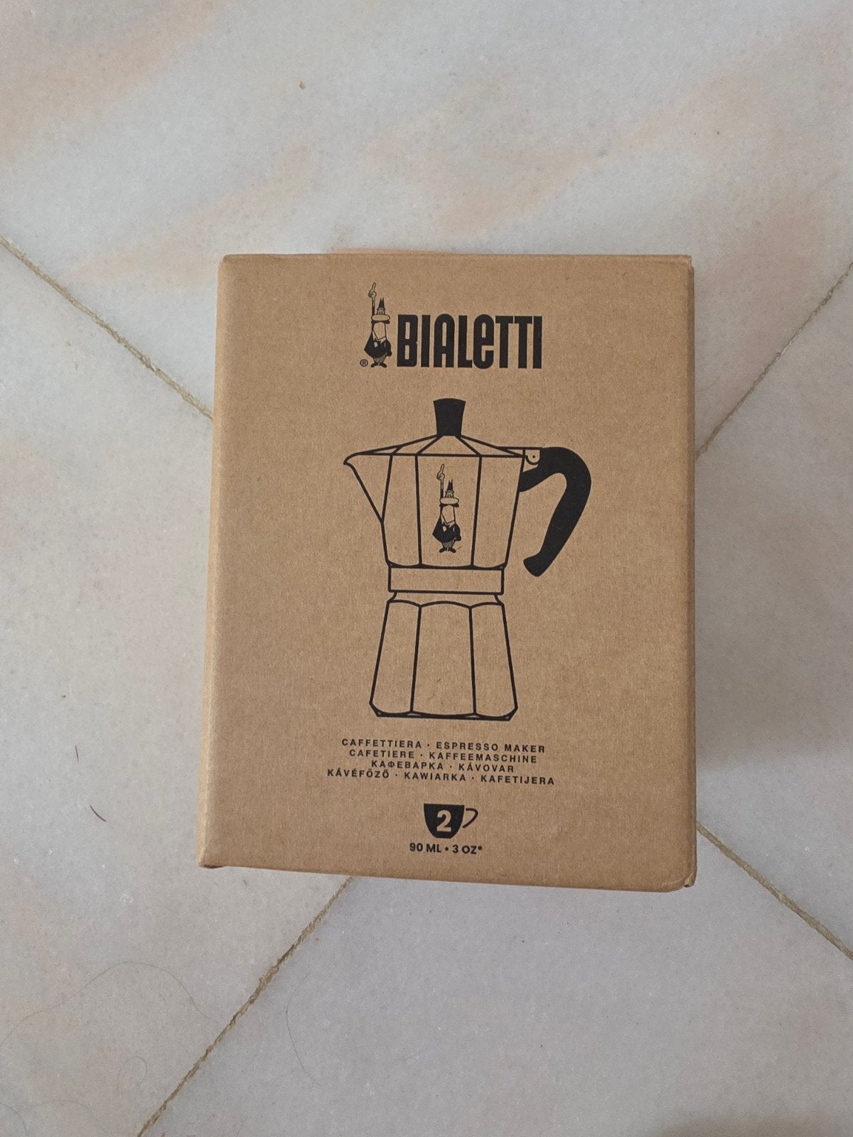 Bialetti Moka Express 2 tasses, Electroménager, Cafetières, Cafetière, Enlèvement