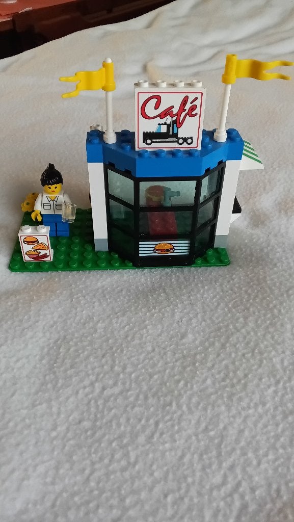 Lego Café fast food, Lego, Ensemble complet, Comme neuf, Complet