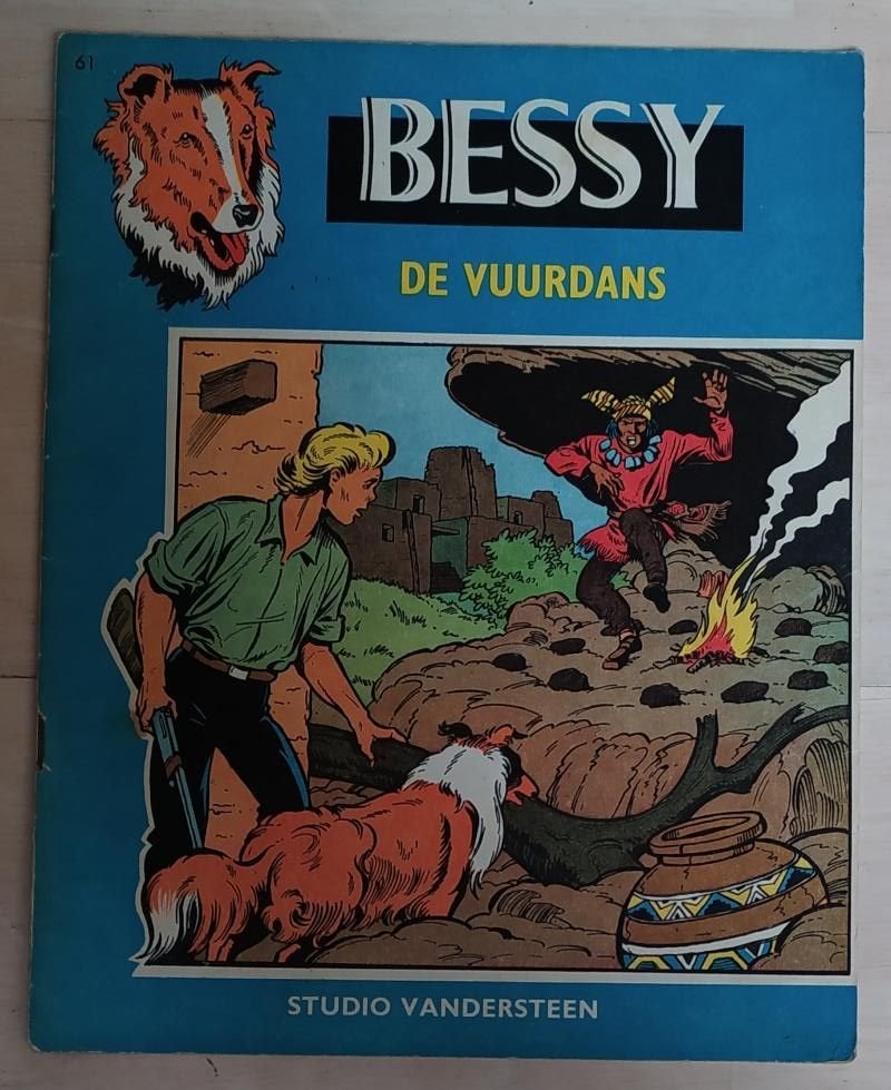 Bessy nr. 61 - De vuurdans ( 1966 ), Ophalen of Verzenden