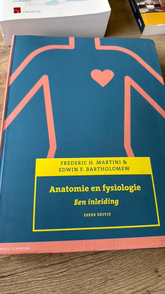 Boek anatomie en fysiologie, Enlèvement ou Envoi, Comme neuf