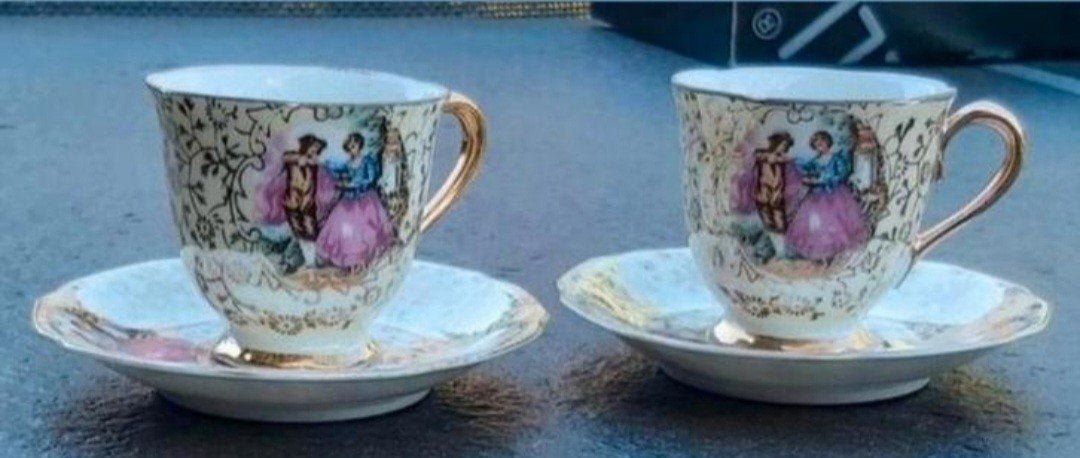 SERVICE À MOKA EN PORCELAINE, Enlèvement ou Envoi, Neuf, Porcelaine, Service complet