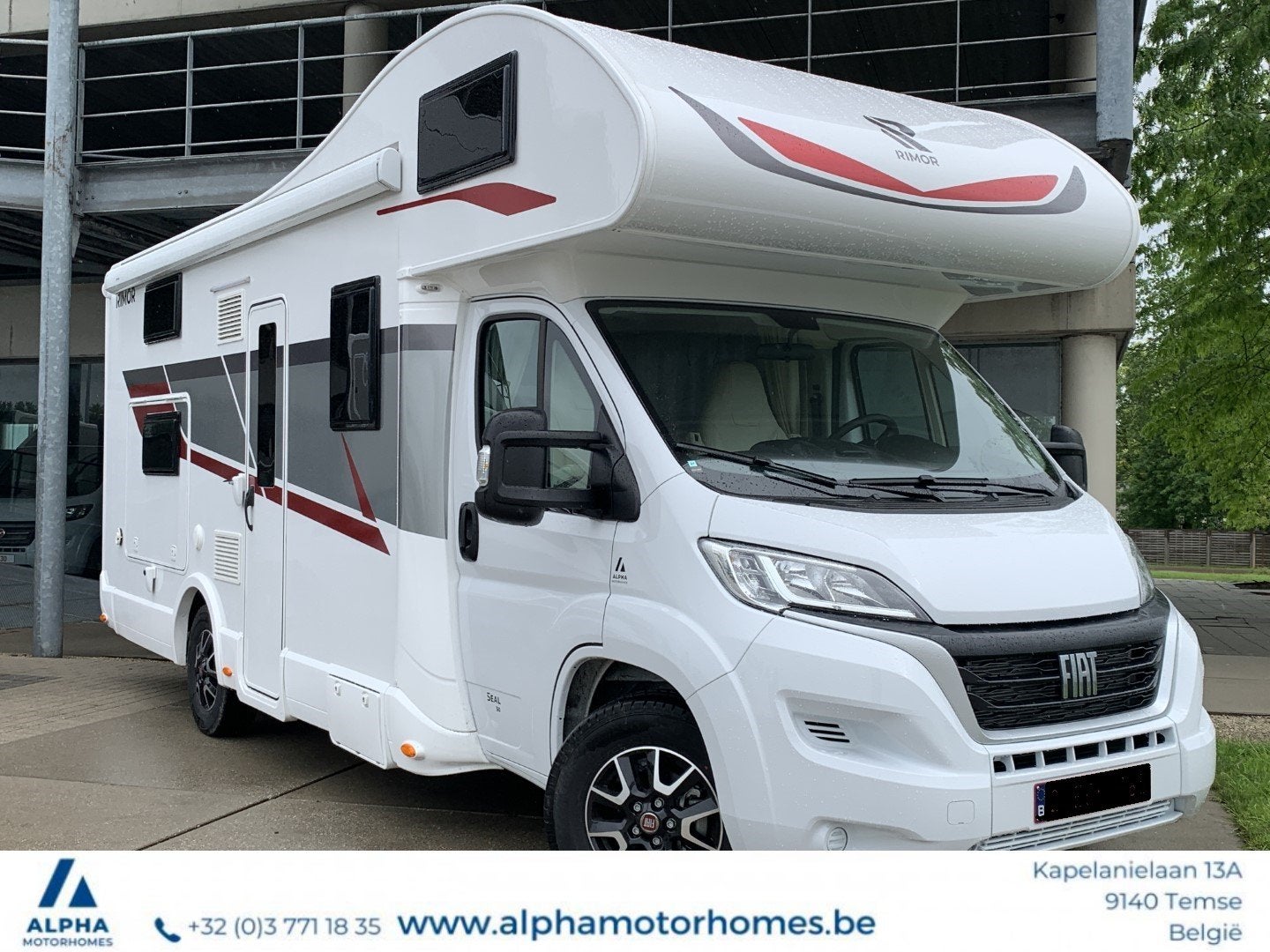 Rimor/Seal 50 Fiat 140 PK manueel/2JJK199 (bj 2024), Caravans en Kamperen, Alkoof, Caméra de recul, 7 tot 8 meter, Bedrijf