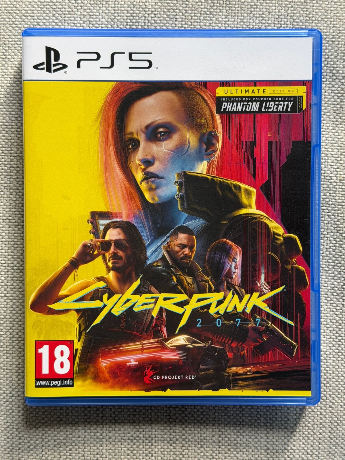 Cyberpunk 2077 PS5 **nieuwstaat**, Games en Spelcomputers, Ophalen of Verzenden, Zo goed als nieuw