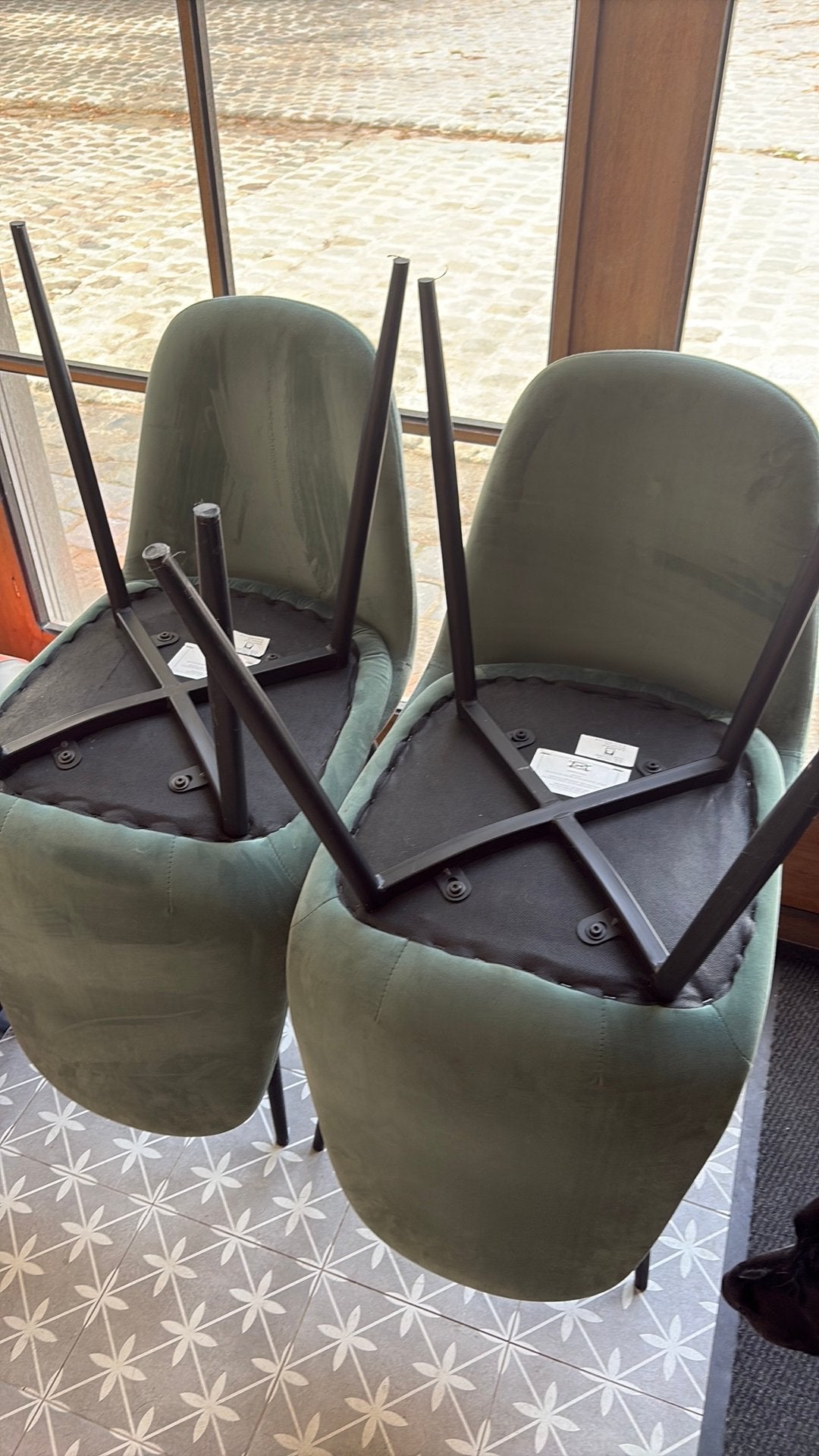 Stoelen, Overige kleuren, Ophalen of Verzenden, Zo goed als nieuw, Vier